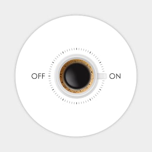 Coffee On Off Magnet